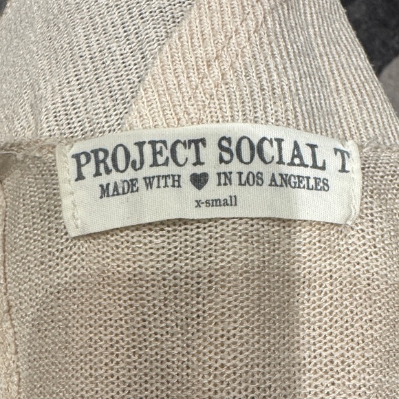 Project Social T Beige Tank Top - Picture 4 of 4